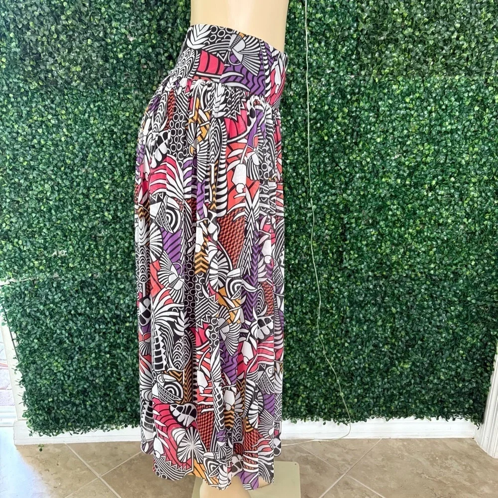 Farm Rio x Anthropologie Abstract Maxi Skirt – Size XS